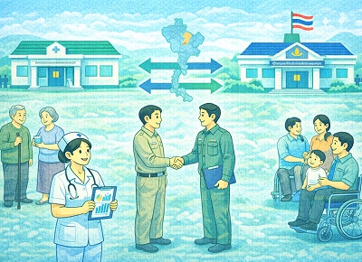 รูปแบบการถ่ายโอนโรงพยาบาลส่งเสริมสุขภาพตำบลให้แก่องค์การบริหารส่วนจังหวัดที่ทำให้ประชาชนเข้าถึงบริการสุขภาพ ปฐมภูมิได้ดีขึ้น