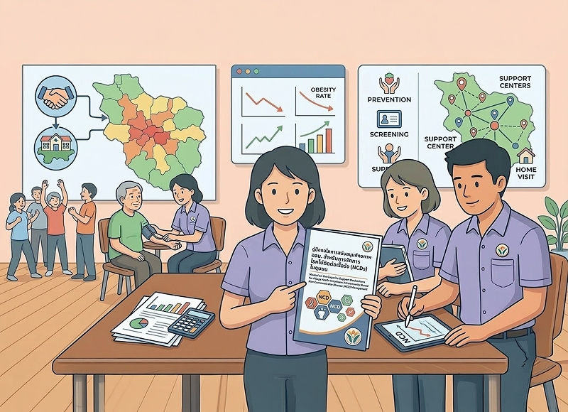 Manual on the Capacity-Support Mechanisms for Village Health Volunteers in Community-Based Non-Communicable Disease (NCD) Management