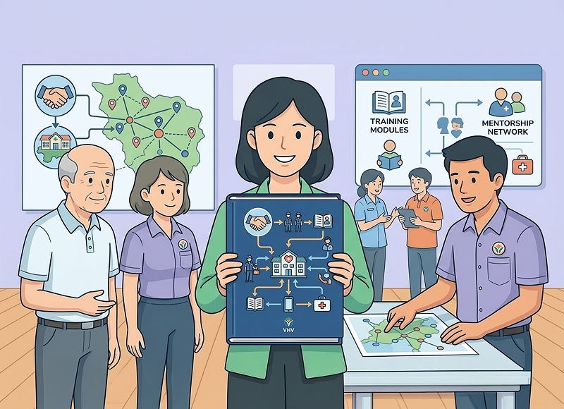 Manual for the Establishment of District Village Health Volunteer Mentor Hubs