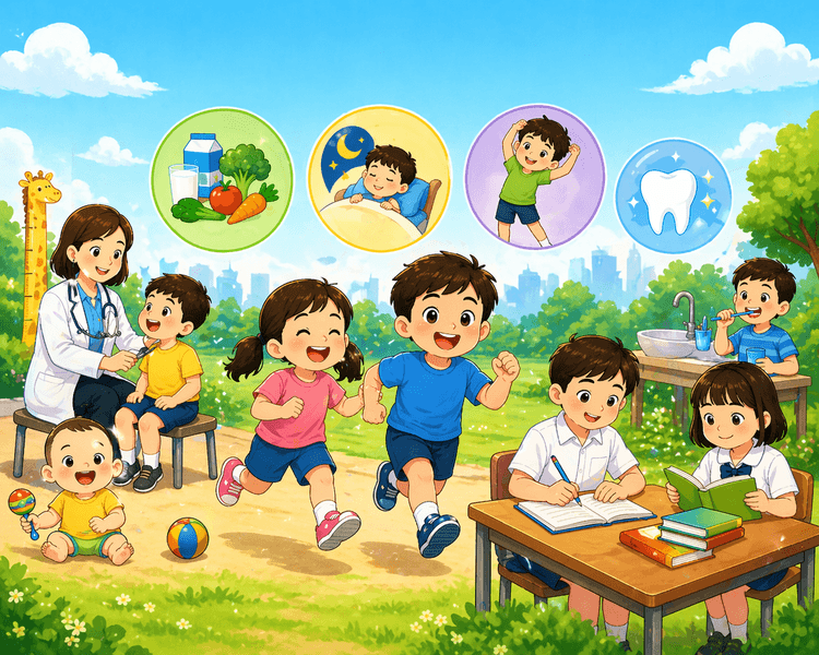 รายงานการสำรวจสุขภาพประชาชนไทย โดยการตรวจร่างกาย ครั้งที่ 7 (พ.ศ. 2567-2568) สุขภาพเด็ก