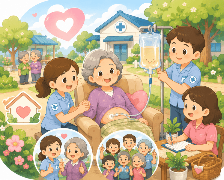 โครงการการพัฒนาระบบบริการสุขภาพปฐมภูมิสำหรับผู้ป่วยสูงอายุล้างไตทาง ช่องท้องแบบต่อเนื่องในชุมชนของโรงพยาบาลส่งเสริมสุขภาพตำบล ถ่ายโอนไปยังองค์กรปกครองส่วนท้องถิ่น   